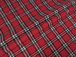 Костюмка Шенон клітина 35 мм, червоний - інтернет-магазин tkani-atlas.com.ua