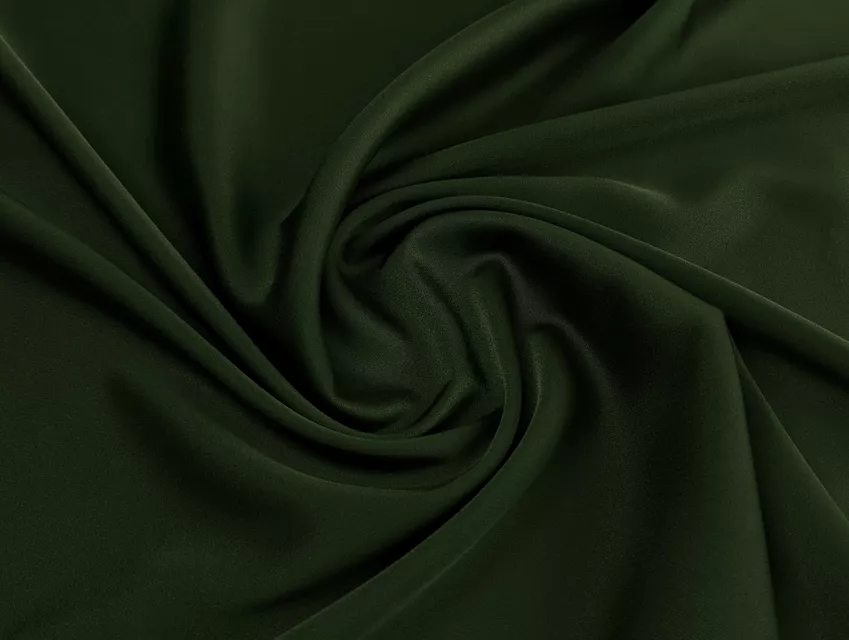 Костюмка атласна Бель, темний хакі - фото 1 - інтернет-магазин tkani-atlas.com.ua