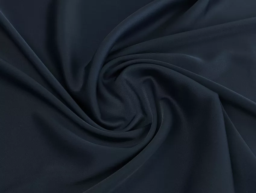 Костюмка атласна Бель, темно-синій - фото 1 - інтернет-магазин tkani-atlas.com.ua