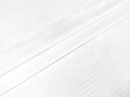 Бенгалин блузочный полоска 6 мм, белый - интернет-магазин tkani-atlas.com.ua