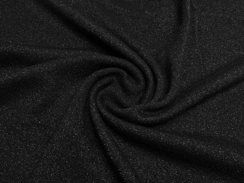 Ангора королевская люрекс, черный (отрез 2,6 м) - фото 1 - интернет-магазин tkani-atlas.com.ua