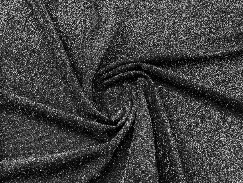 Люрекс на трикотажі, темне срібло - фото 1 - інтернет-магазин tkani-atlas.com.ua