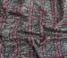 Трикотаж тёплый клетка с елочкой, серо-черный с красным - фото 2 - интернет-магазин tkani-atlas.com.ua