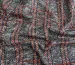 Трикотаж тёплый клетка с елочкой, серо-черный с терракотовым - фото 2 - интернет-магазин tkani-atlas.com.ua