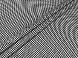 Костюмна гусяча лапка 5 мм, чорний з білим - інтернет-магазин tkani-atlas.com.ua