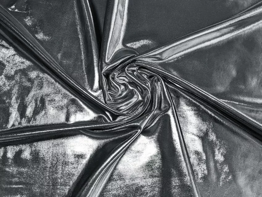 Трикотаж масло зеркальный, темное серебро - фото 1 - интернет-магазин tkani-atlas.com.ua
