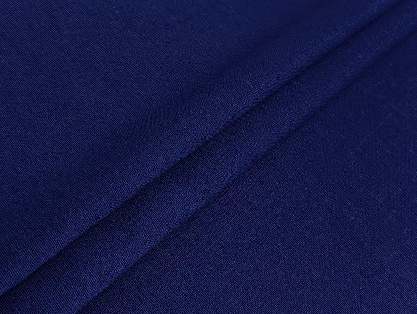 Льон віскоза 30/70, сапфір - фото 1 - інтернет-магазин tkani-atlas.com.ua