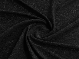 Люрекс на трикотажі, чорний (відріз 0,8 м) - інтернет-магазин tkani-atlas.com.ua