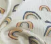 Муслін малюнок веселка, кремовий - фото 2 - інтернет-магазин tkani-atlas.com.ua