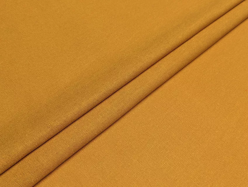 Льон віскоза 55/45, охра - фото 1 - інтернет-магазин tkani-atlas.com.ua