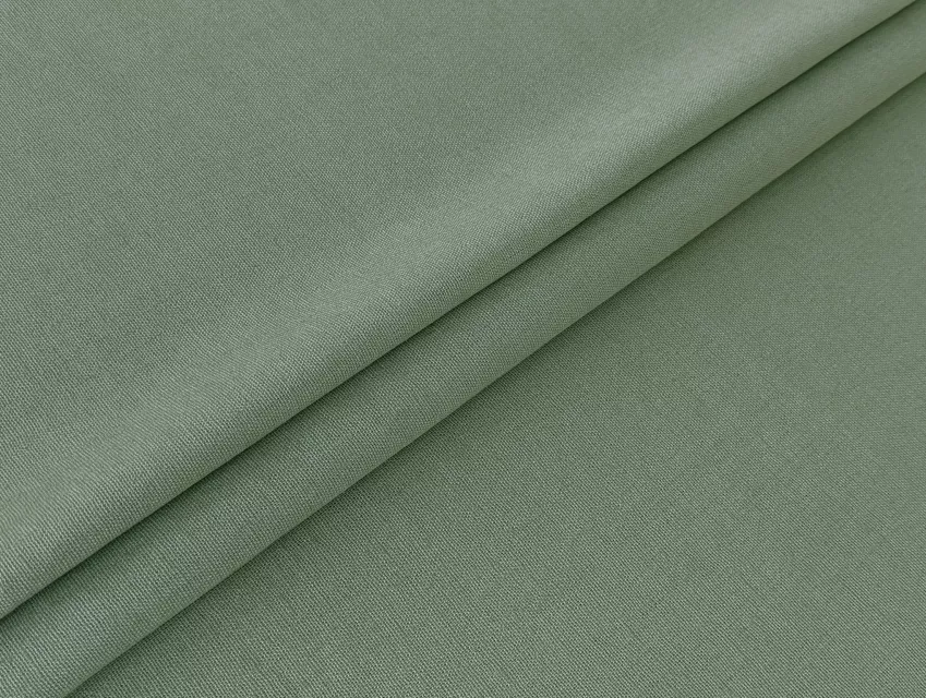 Льон віскоза 55/45, оливковий - фото 1 - інтернет-магазин tkani-atlas.com.ua
