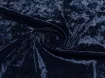 Оксамит мармуровий, темно-синій - інтернет-магазин tkani-atlas.com.ua