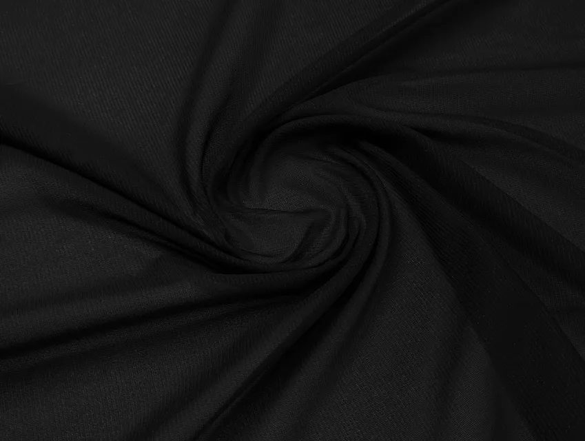 Дублерин тонкий, чорний - фото 1 - інтернет-магазин tkani-atlas.com.ua