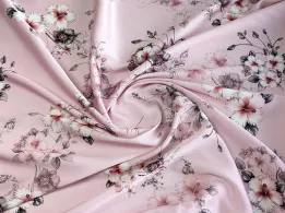Шелк Армани плетение нежность, розовый - интернет-магазин tkani-atlas.com.ua