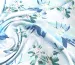 Шелк Армани цветочная акварель, небесно-голубой - фото 2 - интернет-магазин tkani-atlas.com.ua