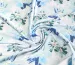 Шовк Армані квіткова акварель, небесно-блакитний - фото 1 - інтернет-магазин tkani-atlas.com.ua