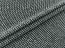 Трикотаж Камилла гусиная лапка 8 мм, серый - интернет-магазин tkani-atlas.com.ua