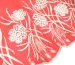 Коттон вышивка цветочный купон, коралловый - фото 1 - интернет-магазин tkani-atlas.com.ua