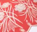 Коттон вышивка цветочный купон, коралловый - фото 2 - интернет-магазин tkani-atlas.com.ua