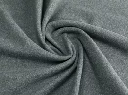 Трикотаж флисовый меланжевый, серый (отрез 1,8 м) - интернет-магазин tkani-atlas.com.ua