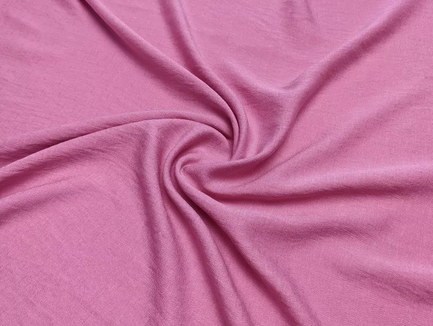 Льон Бохо, яскравий рожевий - фото 1 - інтернет-магазин tkani-atlas.com.ua