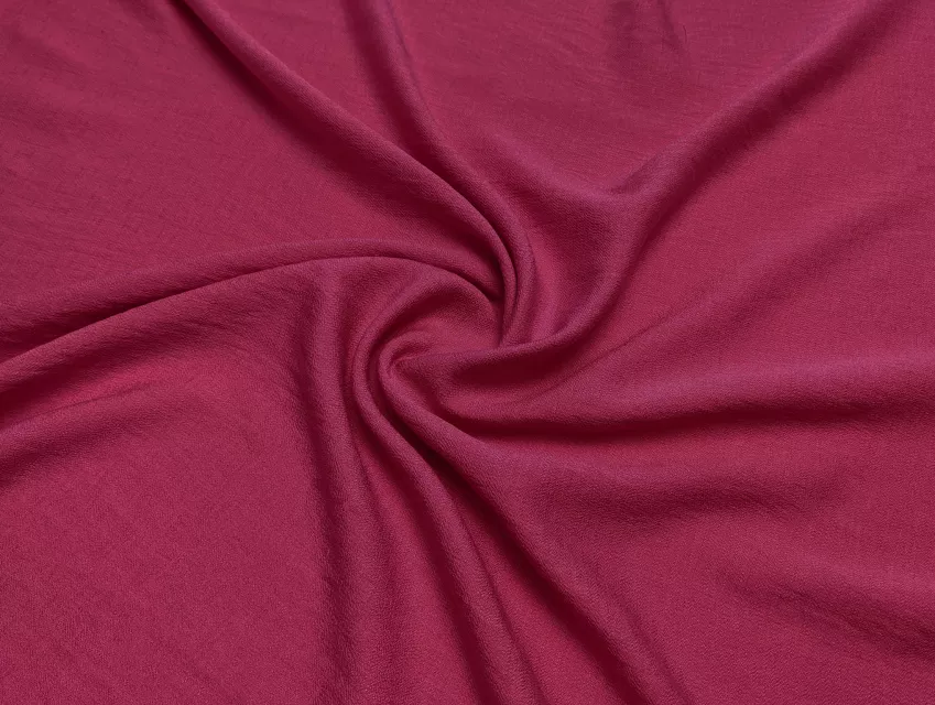 Льон Бохо, малиновий - фото 1 - інтернет-магазин tkani-atlas.com.ua