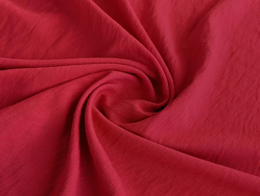 Льон Бохо, червоний - фото 1 - інтернет-магазин tkani-atlas.com.ua