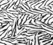 Американский креп рисунок зебра, белый с черным - фото 3 - интернет-магазин tkani-atlas.com.ua