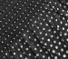 Шифон юбка горох, черный с белым - фото 3 - интернет-магазин tkani-atlas.com.ua
