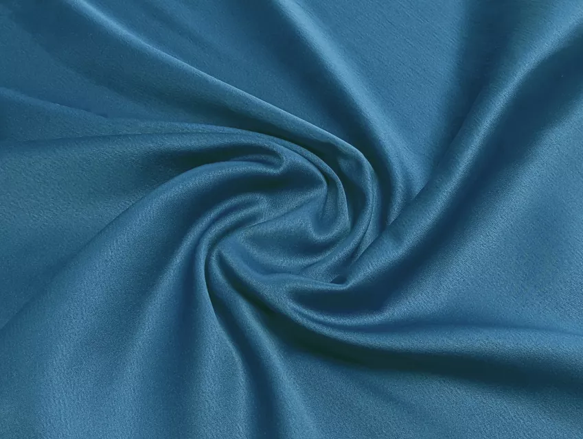 Атлас манго, блакитний джинсовий - фото 1 - інтернет-магазин tkani-atlas.com.ua