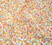 Котон бабл дрібні квіточки, помаранчевий - фото 2 - інтернет-магазин tkani-atlas.com.ua