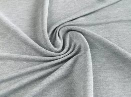 Трикотаж Лакоста футболочный меланжевый, серый (отрез 1,4 м) - интернет-магазин tkani-atlas.com.ua