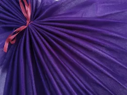 Фатин, фиолетовый (отрез 2,2 м) - интернет-магазин tkani-atlas.com.ua