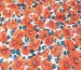 Котон маки, кораловий - фото 3 - інтернет-магазин tkani-atlas.com.ua