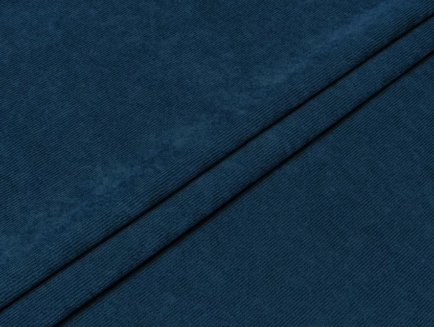Вельвет, синій джинсовий - фото 1 - інтернет-магазин tkani-atlas.com.ua