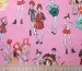 Трикотаж попкорн дівчата, рожевий (відріз 2 м) - фото 2 - інтернет-магазин tkani-atlas.com.ua