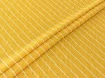 Віскозний трикотаж з нейлоном смужка 15 мм, жовтий (відріз 2 м) - інтернет-магазин tkani-atlas.com.ua