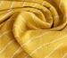 Віскозний трикотаж з нейлоном смужка 15 мм, жовтий (відріз 2 м) - фото 3 - інтернет-магазин tkani-atlas.com.ua