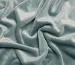Бархат на трикотаже плюш, серо-мятный (отрез 2,5 м) - фото 3 - интернет-магазин tkani-atlas.com.ua