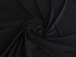 Трикотаж хлопок футболочный, черный (отрез 0,9 м) - интернет-магазин tkani-atlas.com.ua