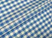 Котон сорочковий клітина 9мм, синій - інтернет-магазин tkani-atlas.com.ua