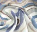 Шелк вискоза волнистое плетение, бежевый с сиреневым - фото 3 - интернет-магазин tkani-atlas.com.ua