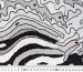 Шовк віскоза хвилясте плетіння, сірий з чорним - фото 5 - інтернет-магазин tkani-atlas.com.ua