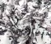Шелк вискоза акварель, фиолетово-коричневый - фото 1 - интернет-магазин tkani-atlas.com.ua