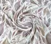 Шелк вискоза лиственное плетение, олива - фото 1 - интернет-магазин tkani-atlas.com.ua