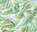Шелк вискоза лиственная сказка, салатовый с бирюзовым - фото 4 - интернет-магазин tkani-atlas.com.ua
