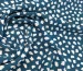 Креп шелк россыпь горошков, синий - фото 2 - интернет-магазин tkani-atlas.com.ua