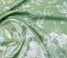 Креп шелк цветочное плетение, оливковый - фото 2 - интернет-магазин tkani-atlas.com.ua