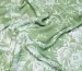 Креп шелк цветочное плетение, оливковый - фото 3 - интернет-магазин tkani-atlas.com.ua