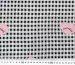 Штапель сердечки на клеточке, розовый на черном - фото 4 - интернет-магазин tkani-atlas.com.ua
